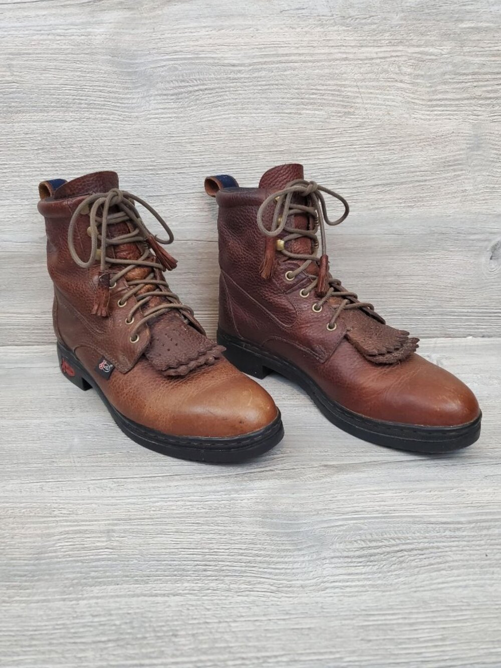 Justin Kiltie Lace Up Women's work boot, brown